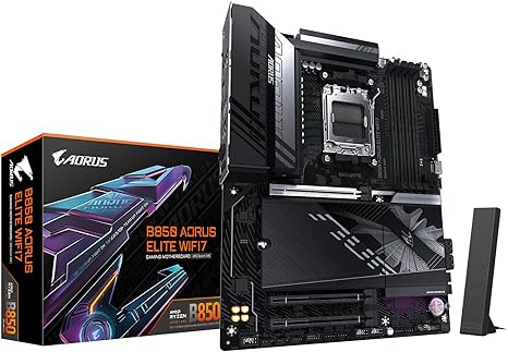 GIGABYTE B850 AORUS Elite WIFI7 AMD AM5 LGA 1718 Motherboard